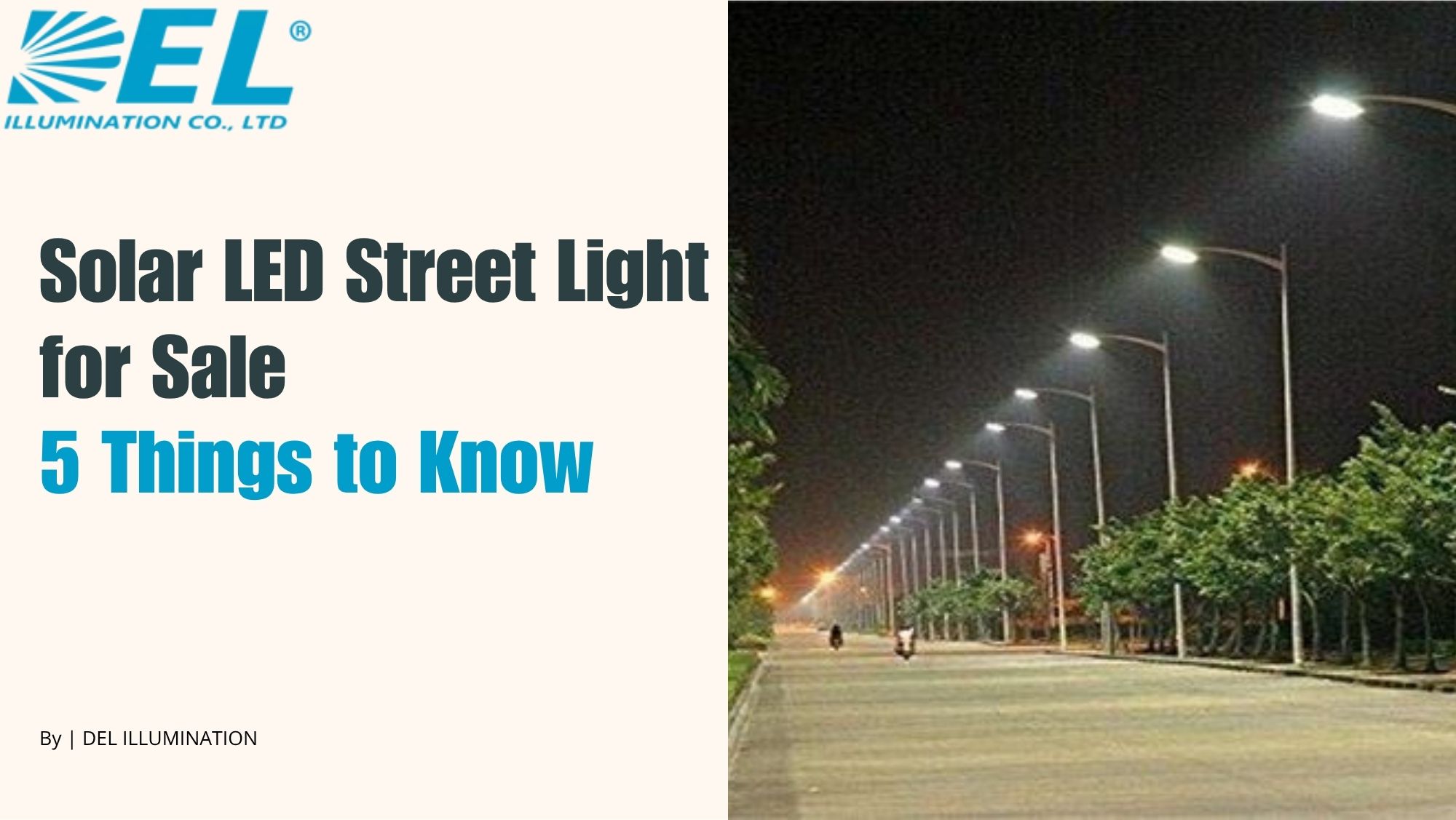 Solar LED Street Light for Sale
