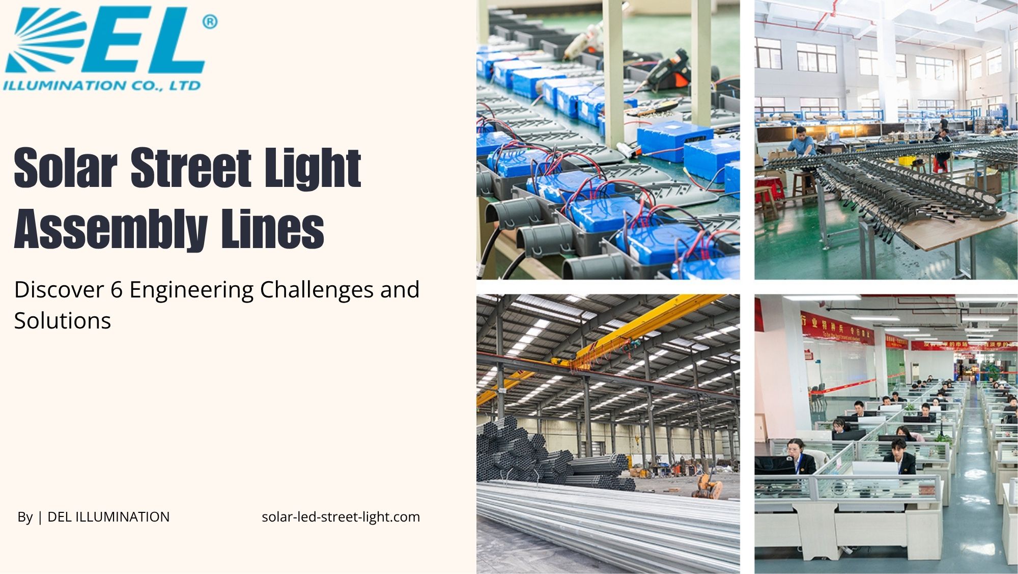 Solar Street Light Assembly Lines