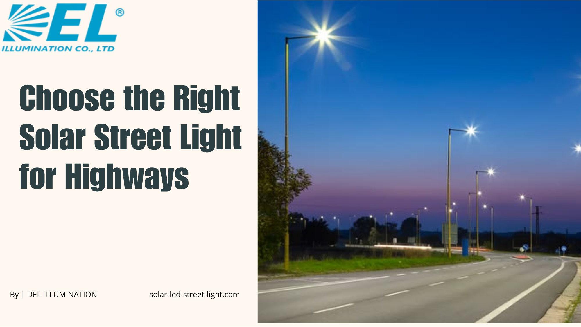 5 Ways to Ensure Your Solar Street Light for Highway Use is Ideal