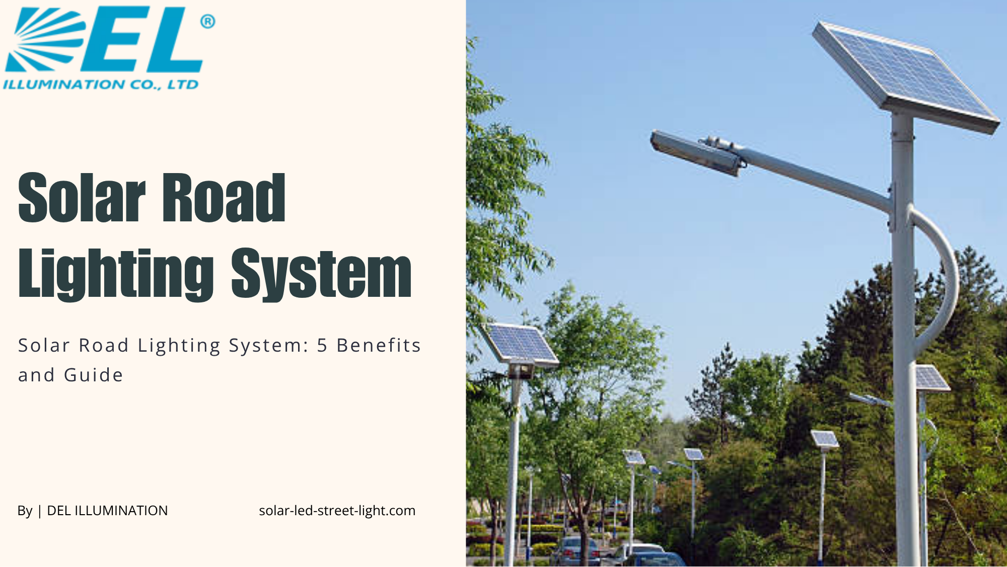 Solar Road Lighting System