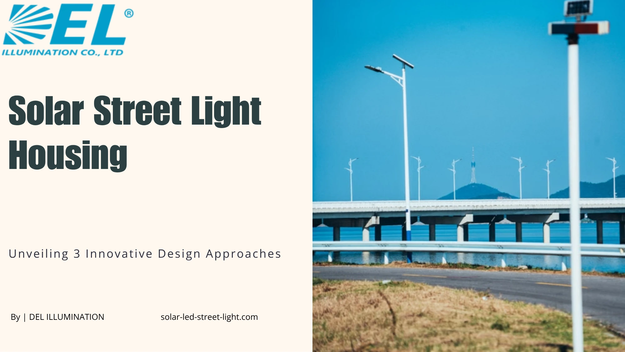 Solar Street Light Housing