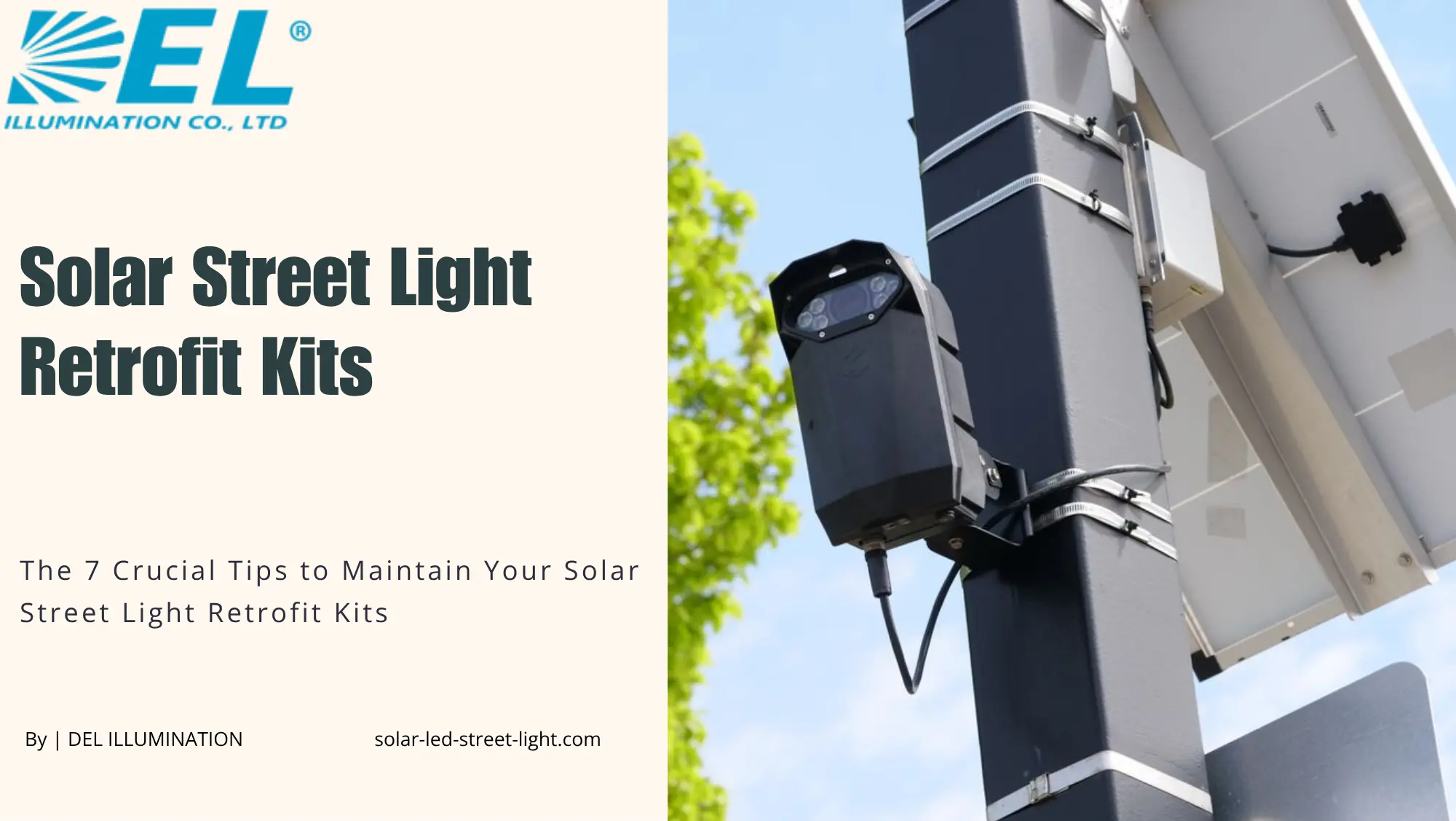 Solar Street Light Retrofit Kits