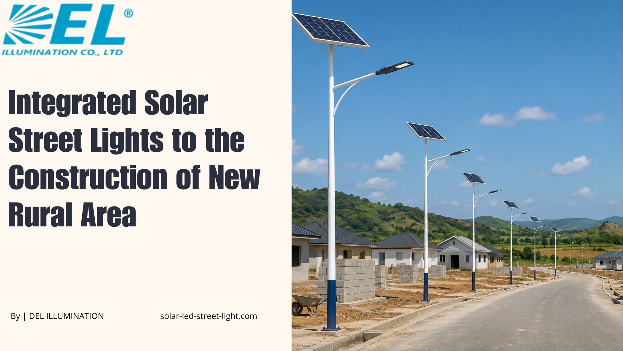 integrated solar street lights