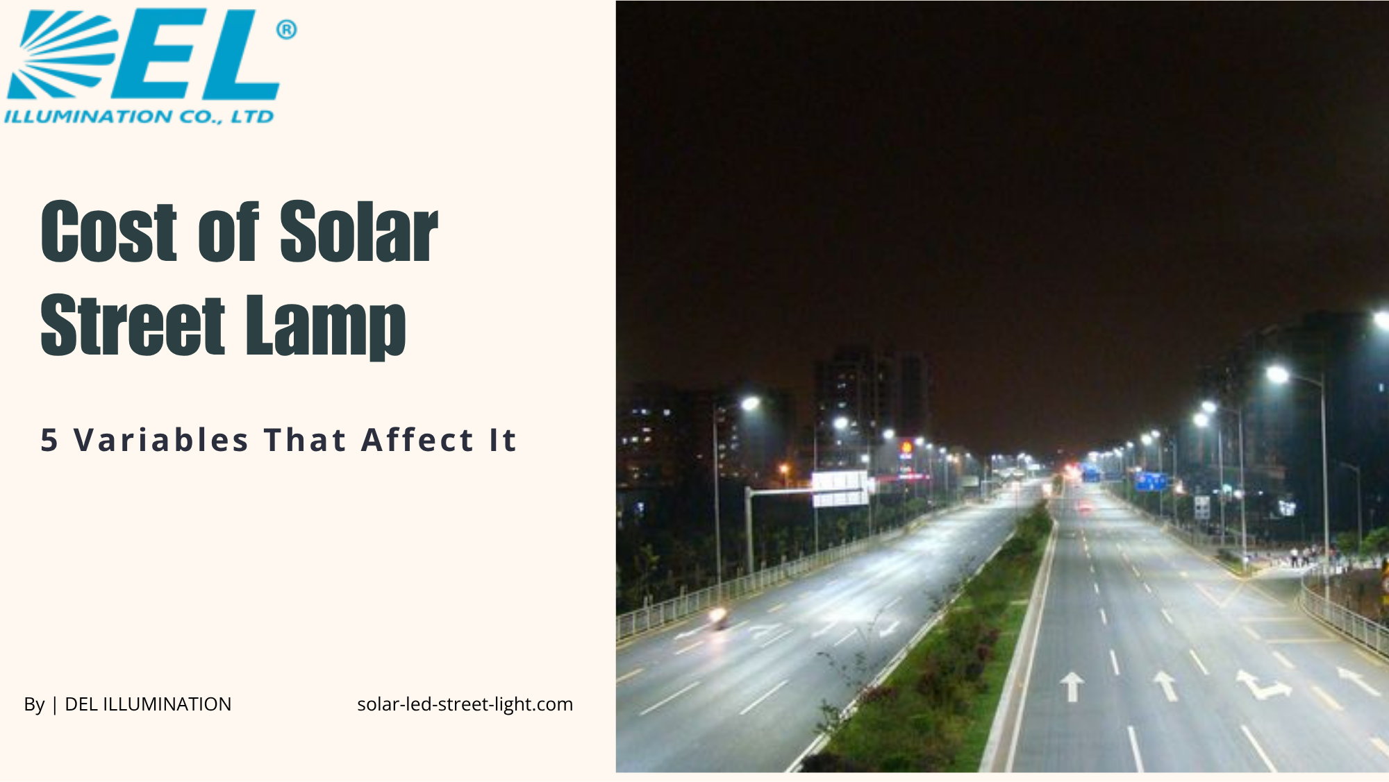 Cost of Solar Street Lamp