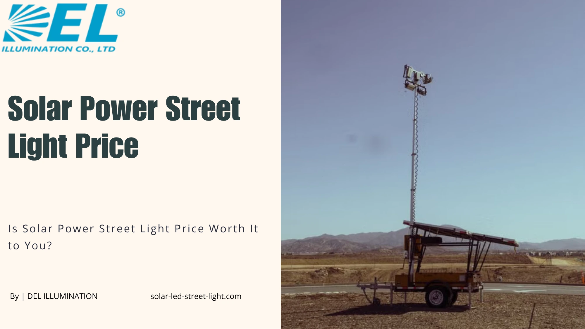 Solar Power Street Light Price