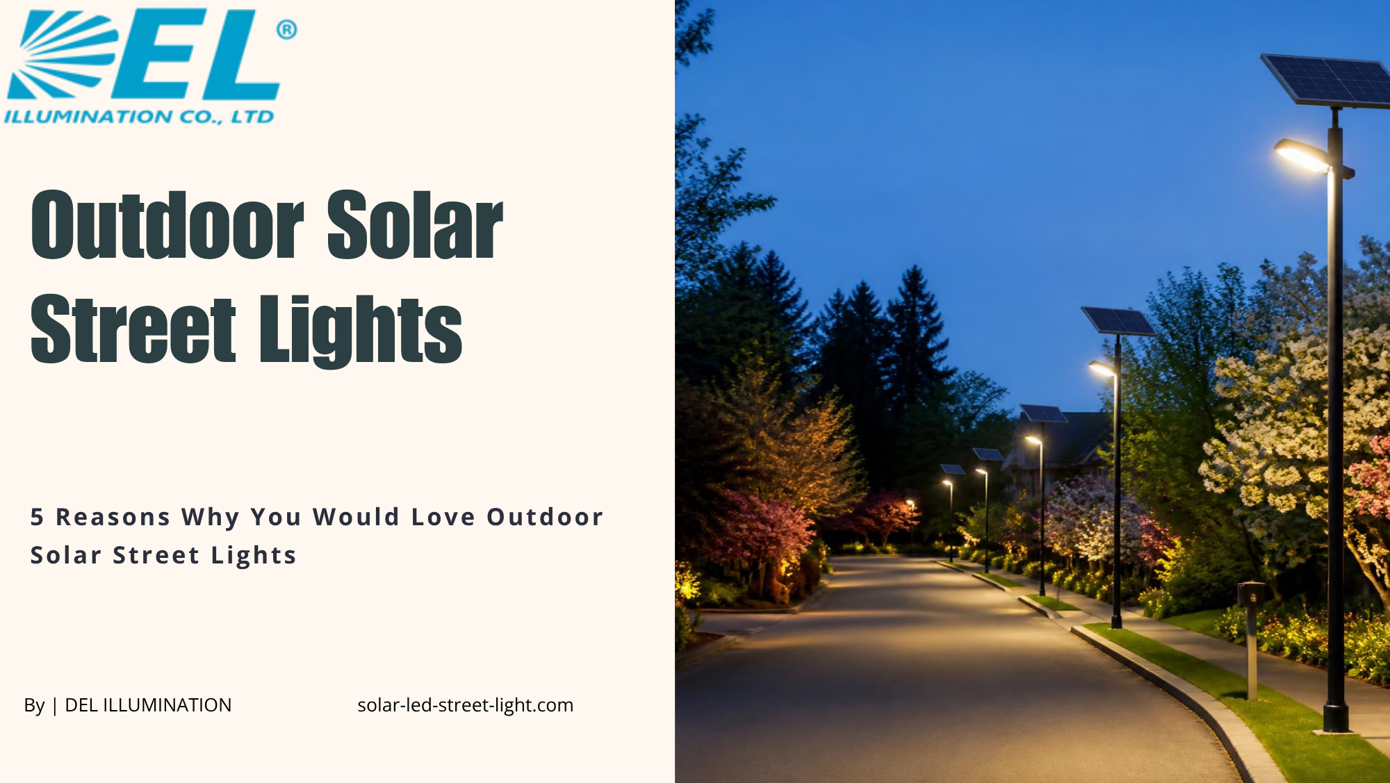 Outdoor Solar Street Lights