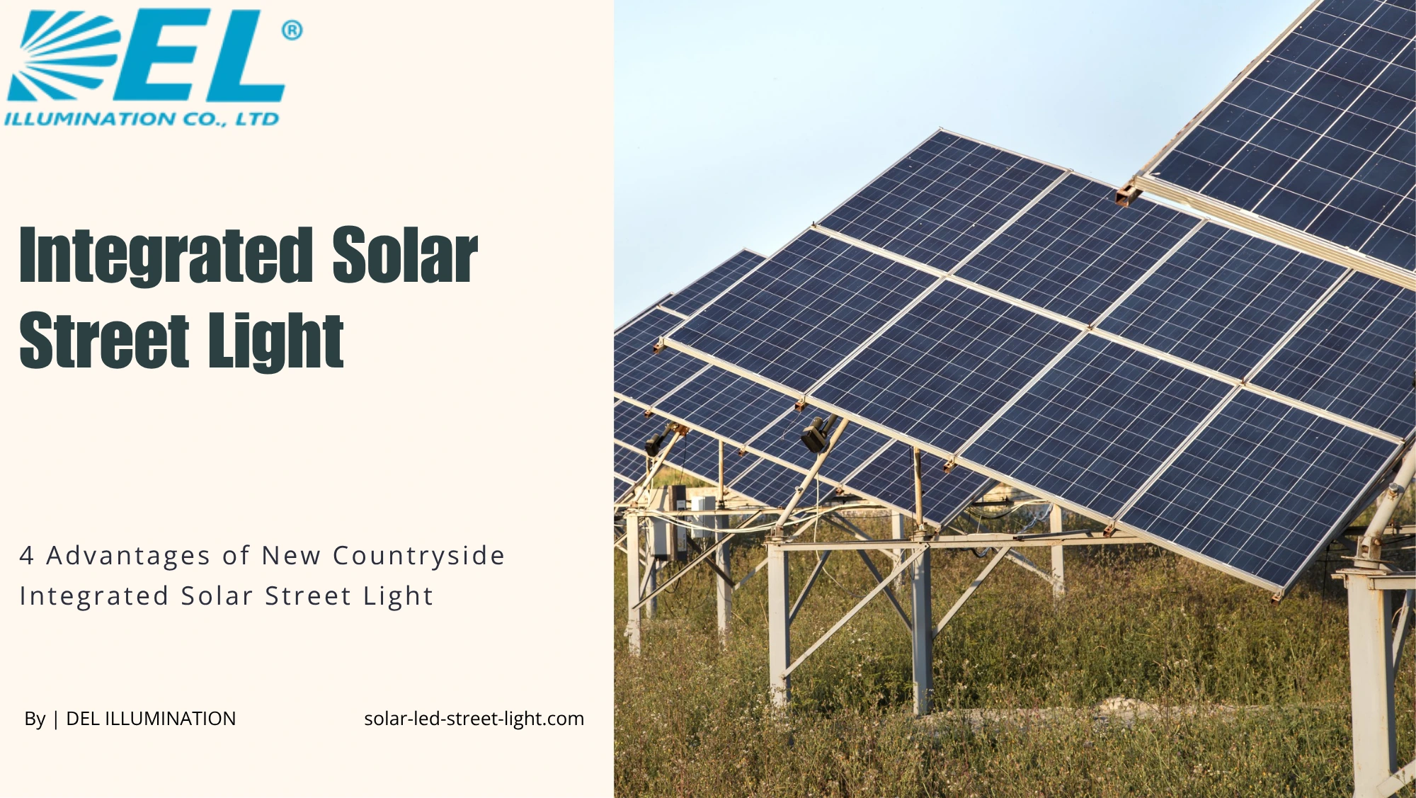 Integrated Solar Street Light
