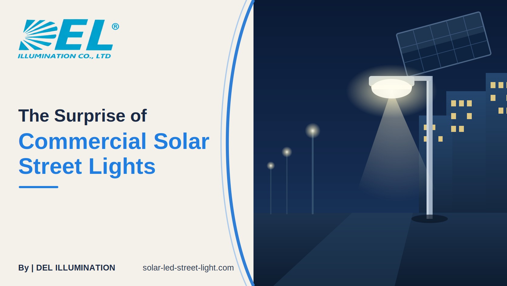 The Surprise of Commercial Solar Street Lights