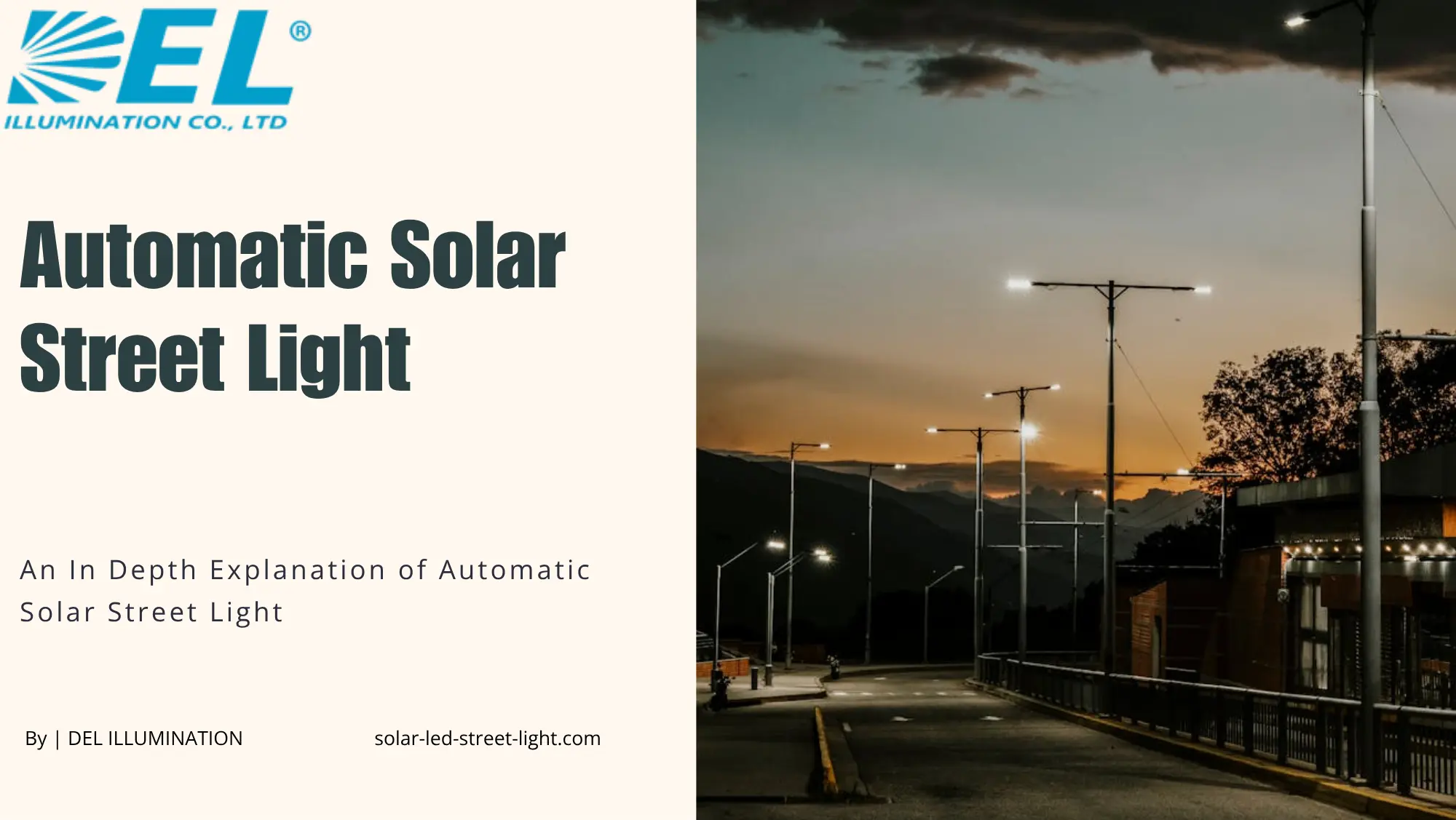 Automatic Solar Street Light