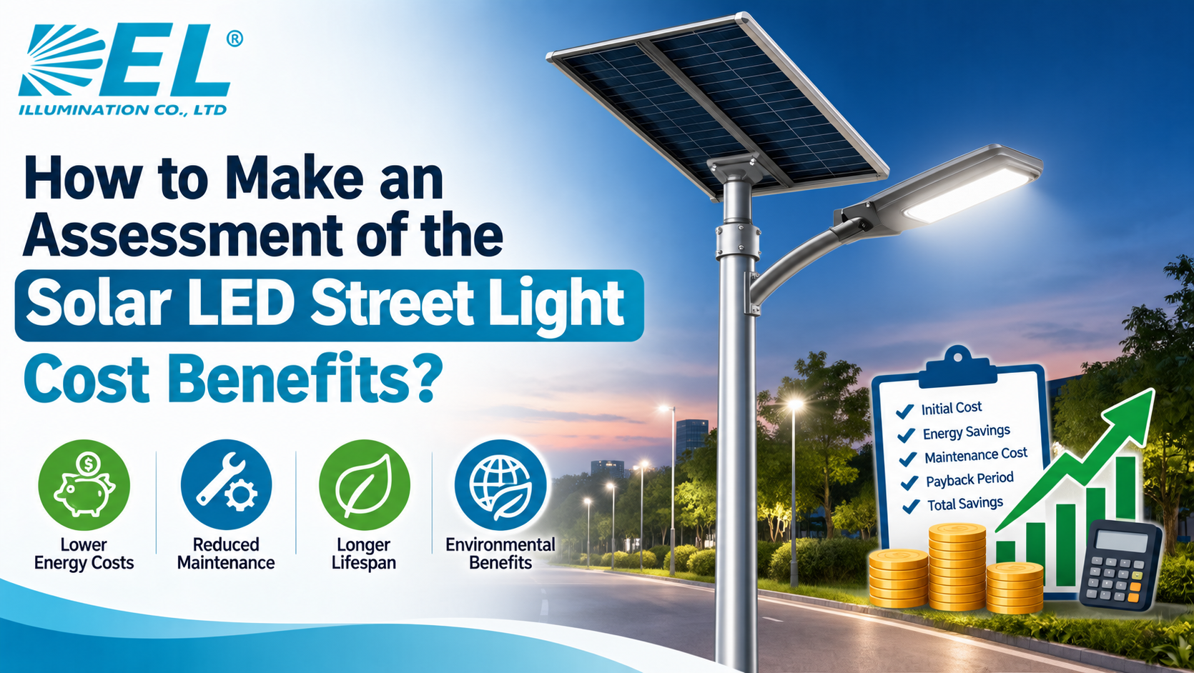 Solar LED street light cost