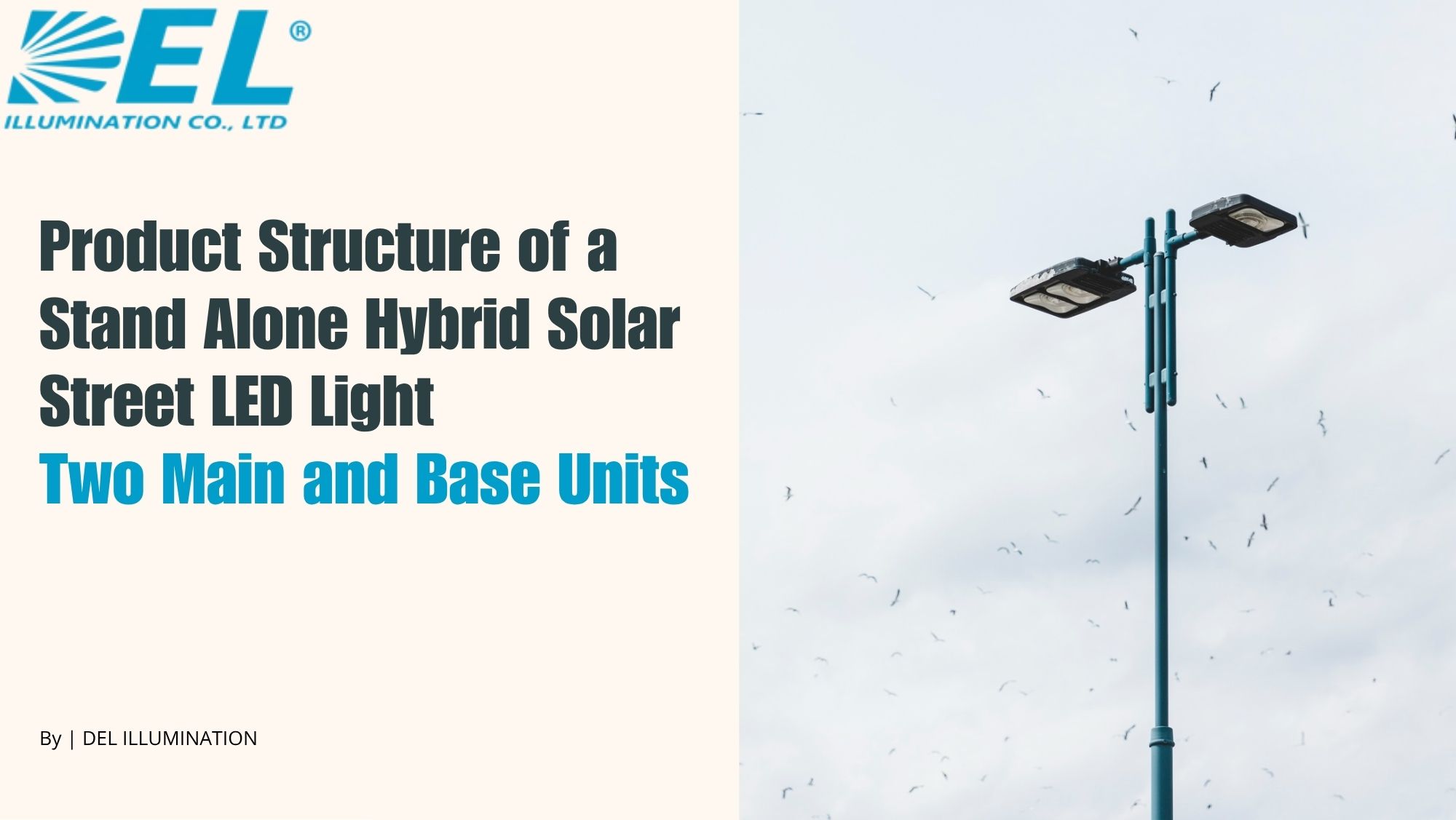 hybrid solar street LED light