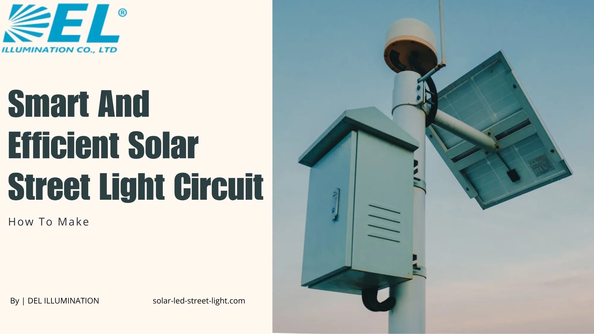 solar street light circuit