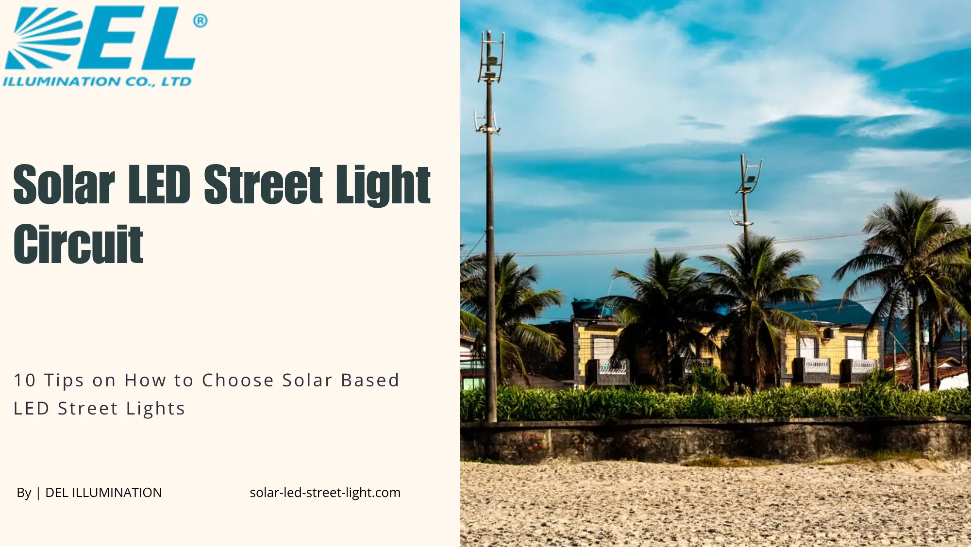 Solar LED Street Light Circuit