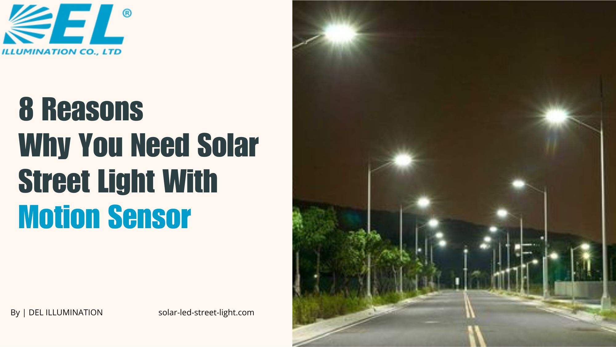 Discover 8 Reasons Why You Need A Solar Street Light WIth Motion Sensor