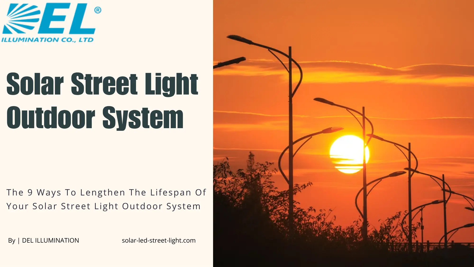 Solar Street Light Outdoor System