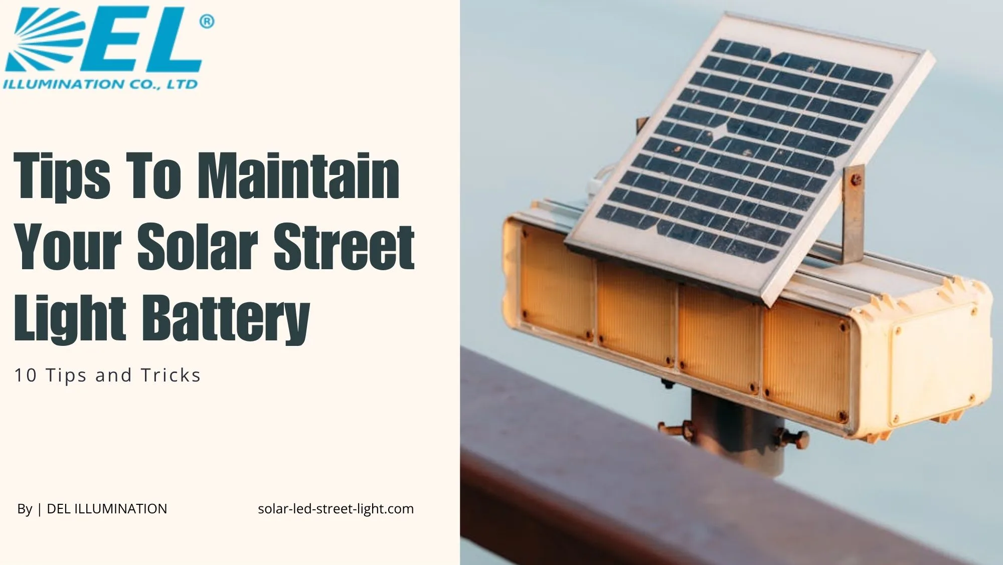 Solar Street Light Battery