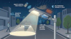solar induction street light