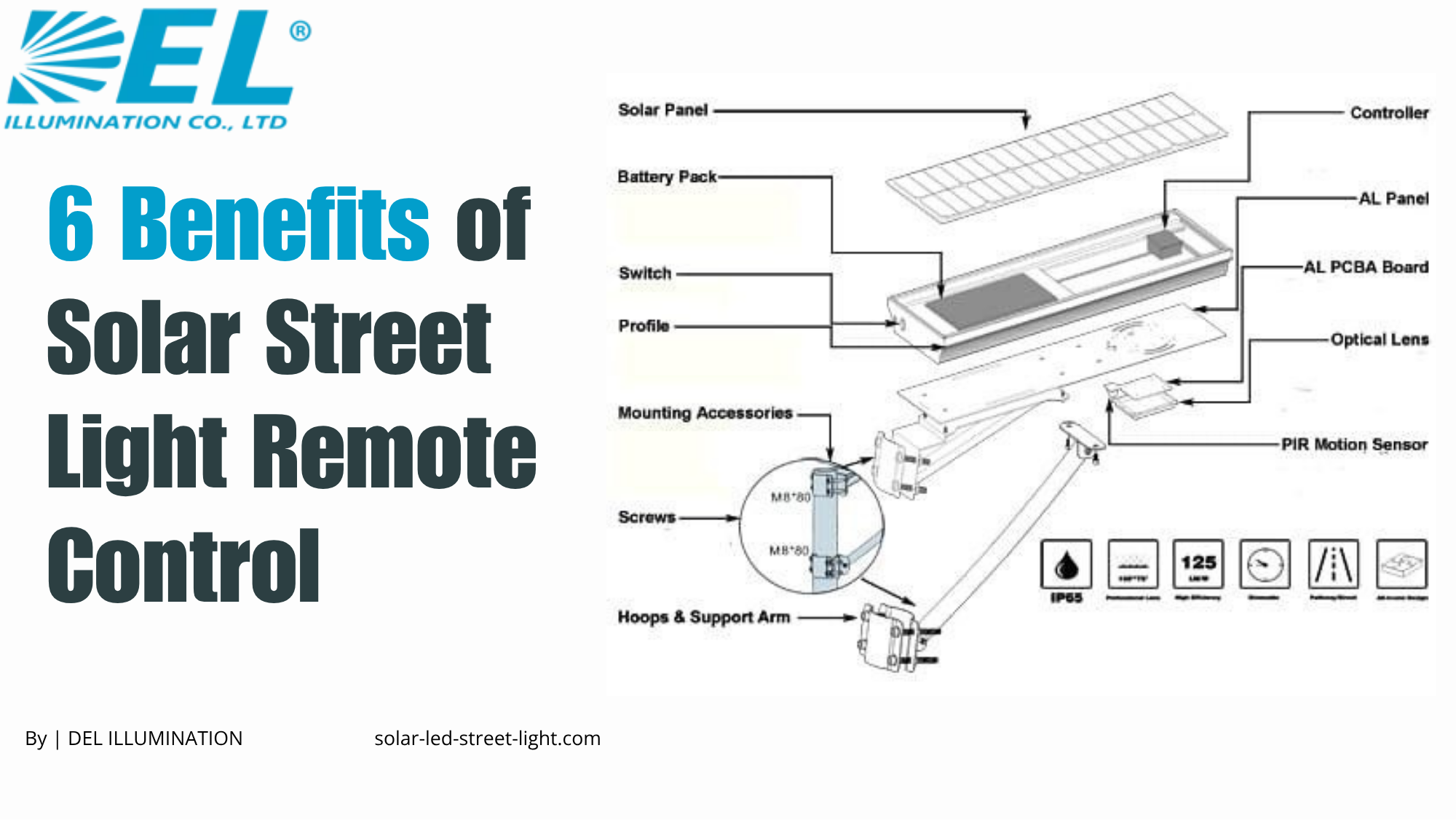 The 6 Benefits of Solar Street Light Remote Control