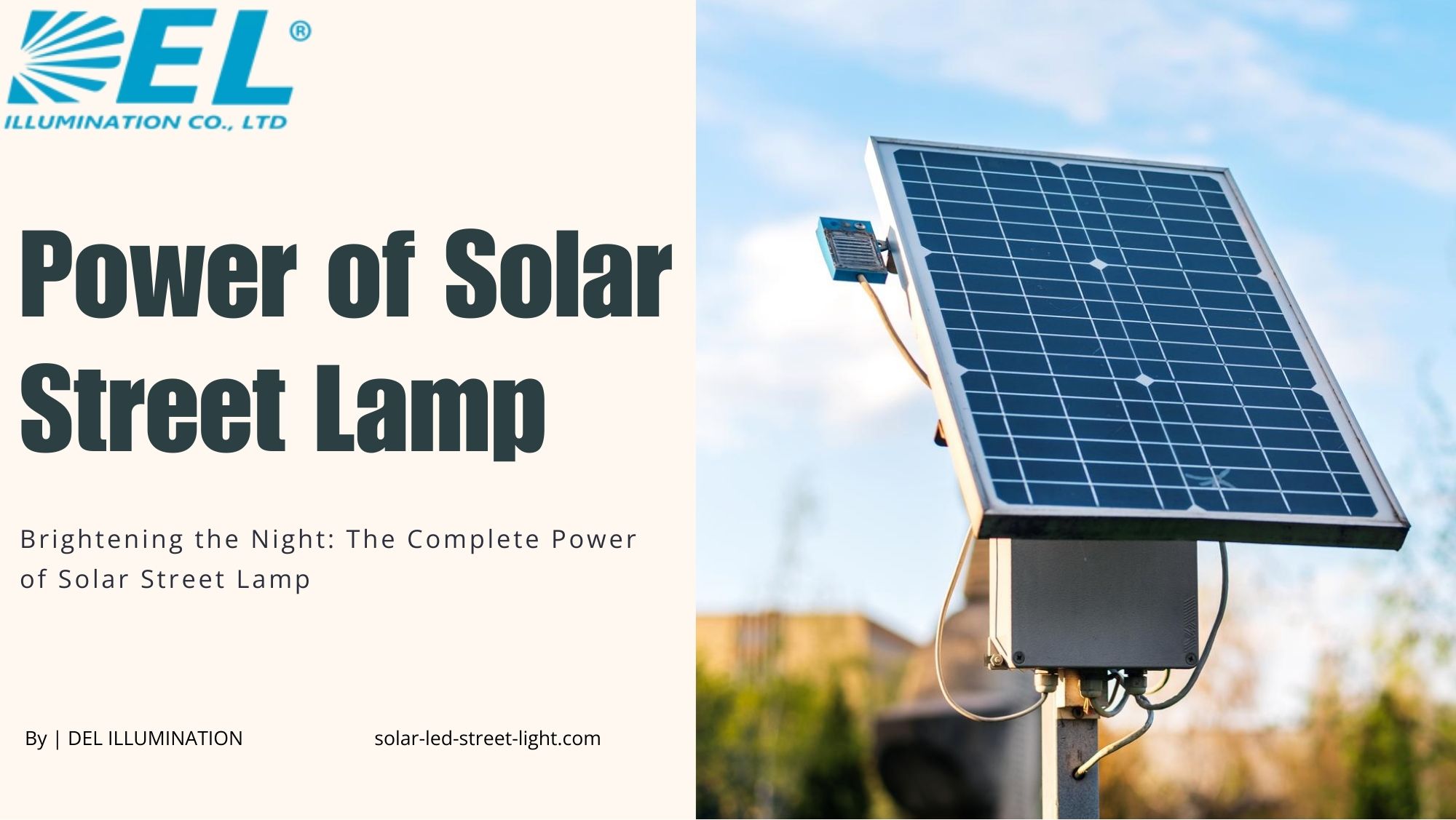 Brightening the Night: The Power of Solar Street Lamp