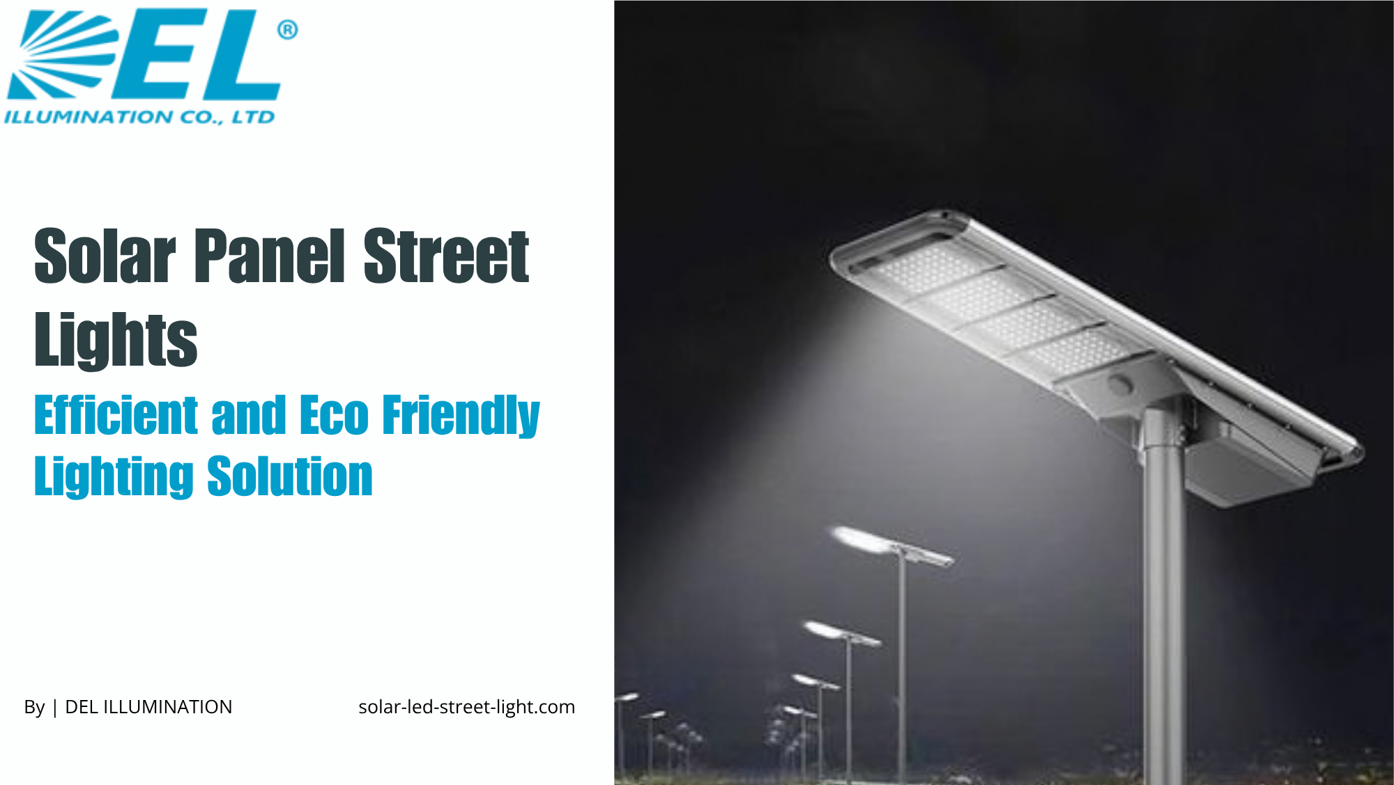 Solar Panel Street Lights