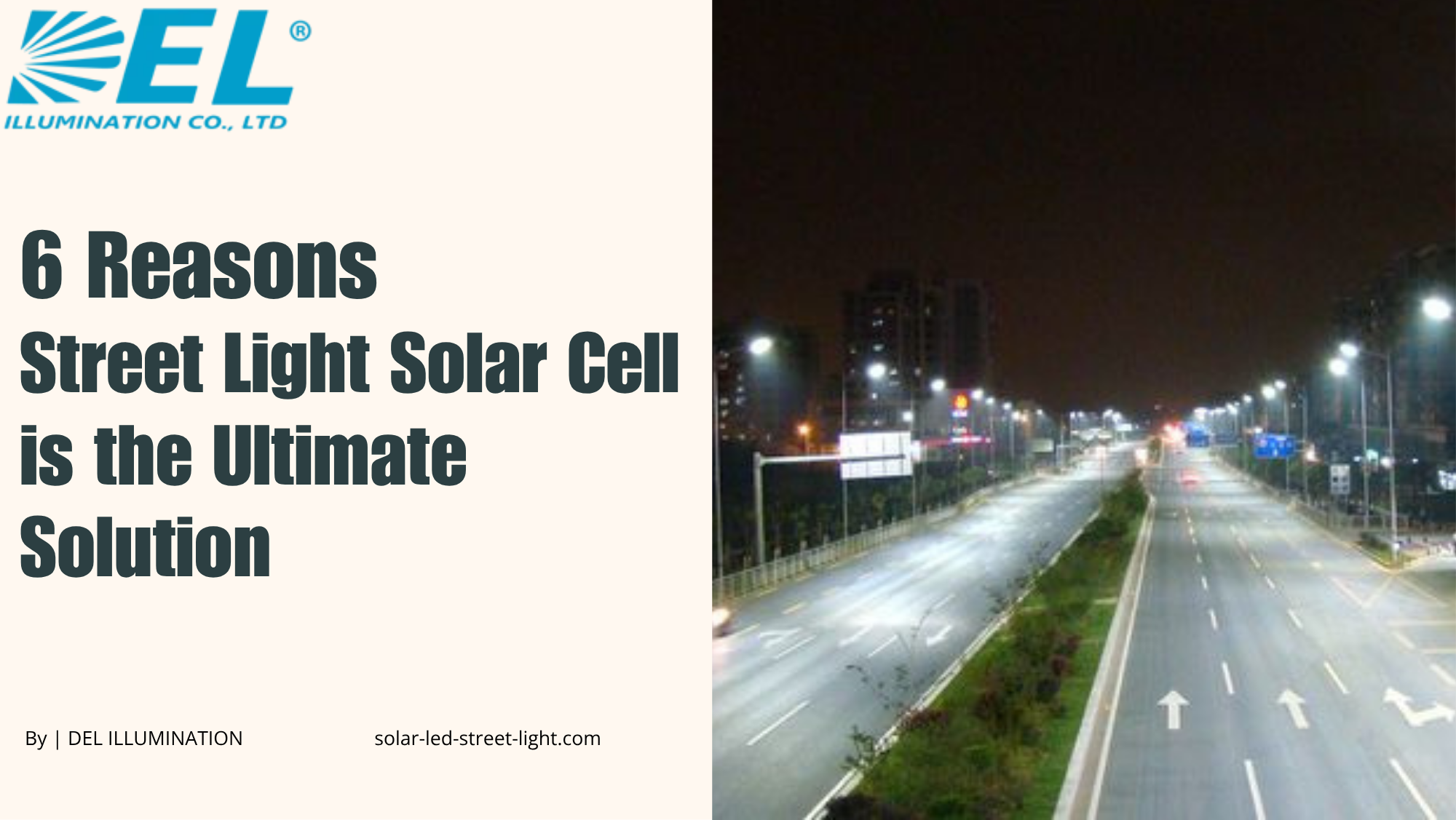 6 Reasons Why Street Light Solar Cell is the Ultimate Solution for Your Street Lighting Needs