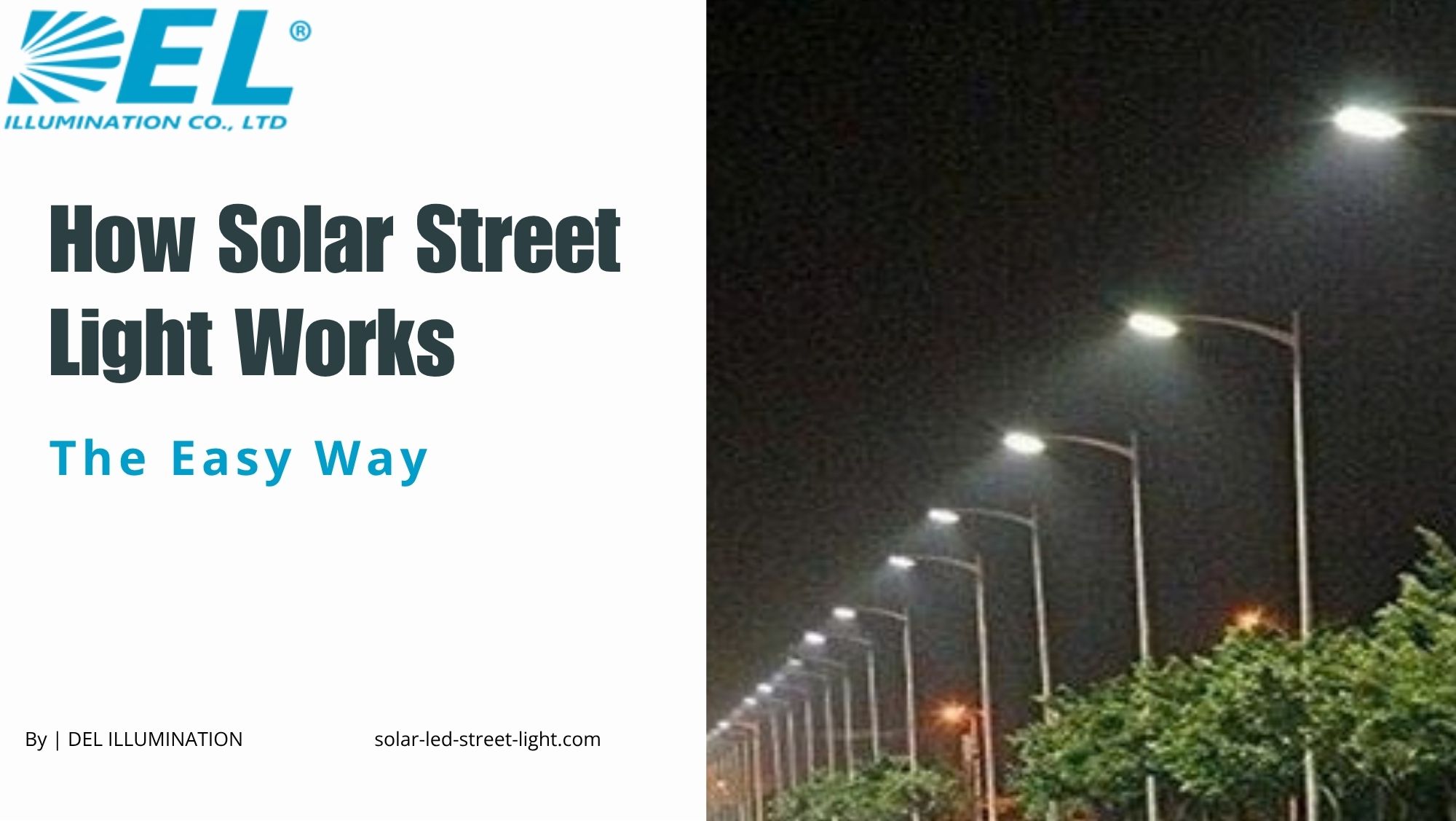 How Solar Street Light Works: The Easy Way