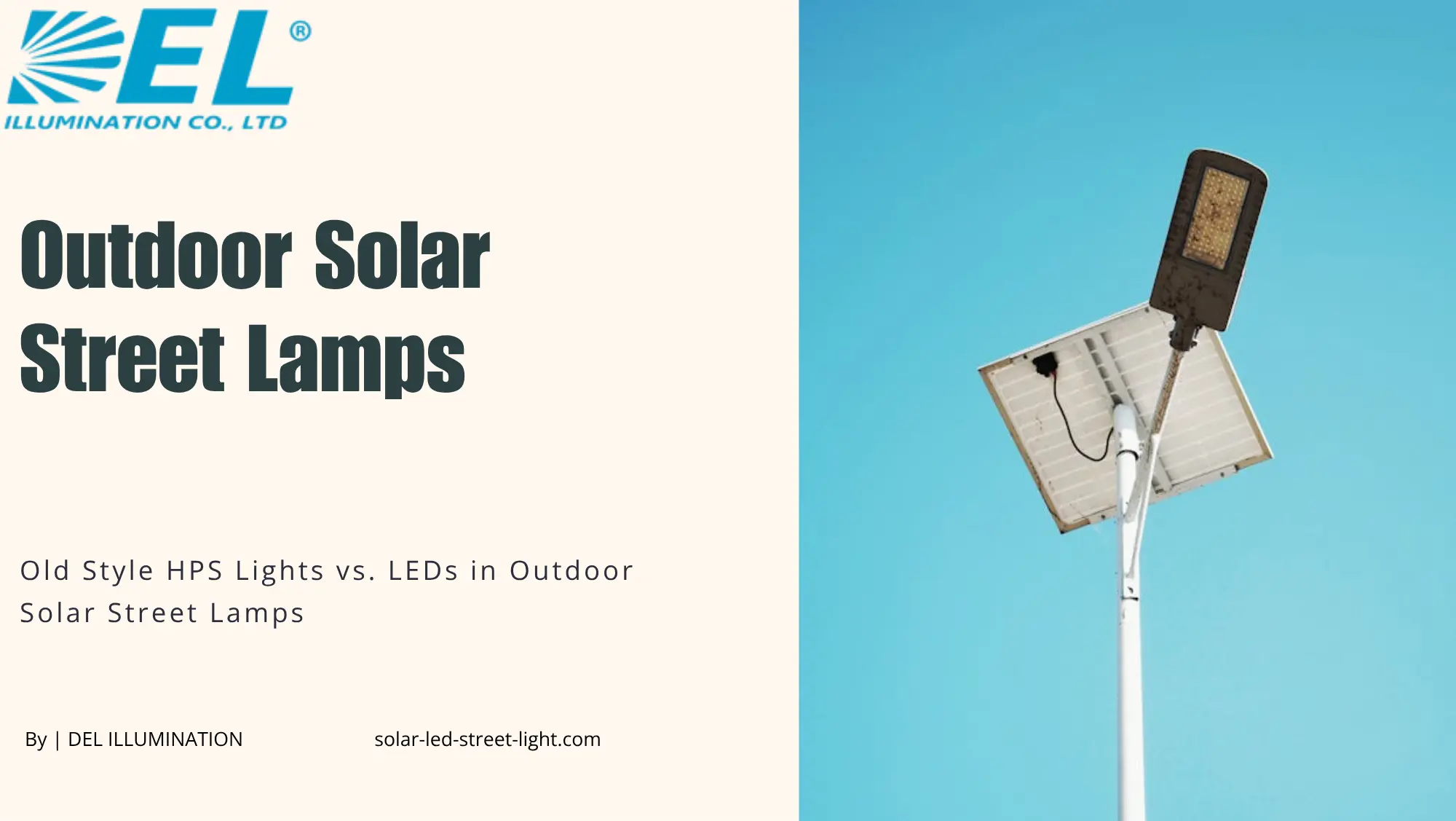 outdoor solar street lamps