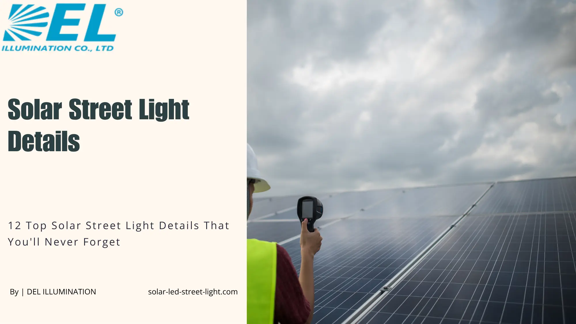 Solar Street Light Details