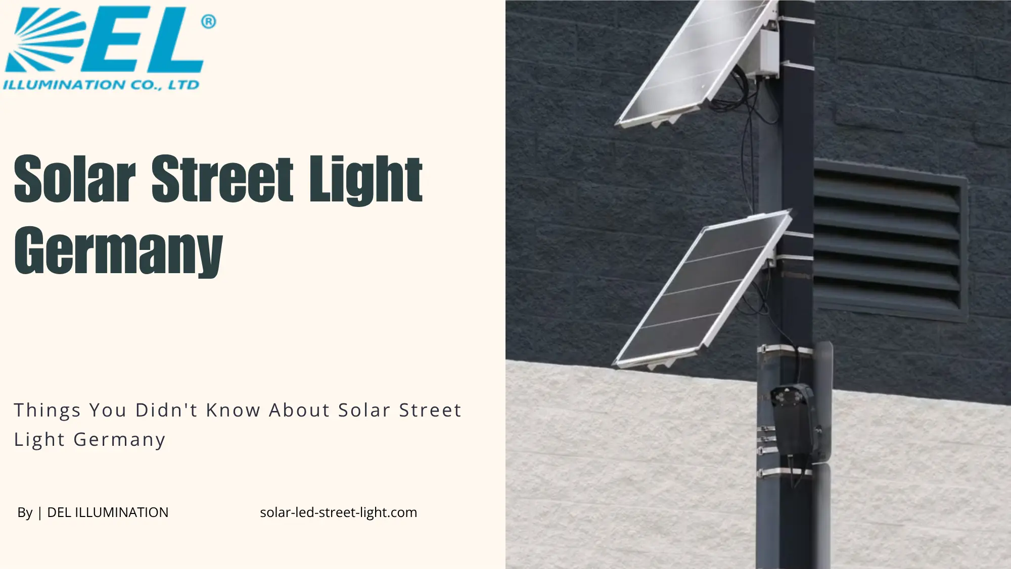 solar street light Germany