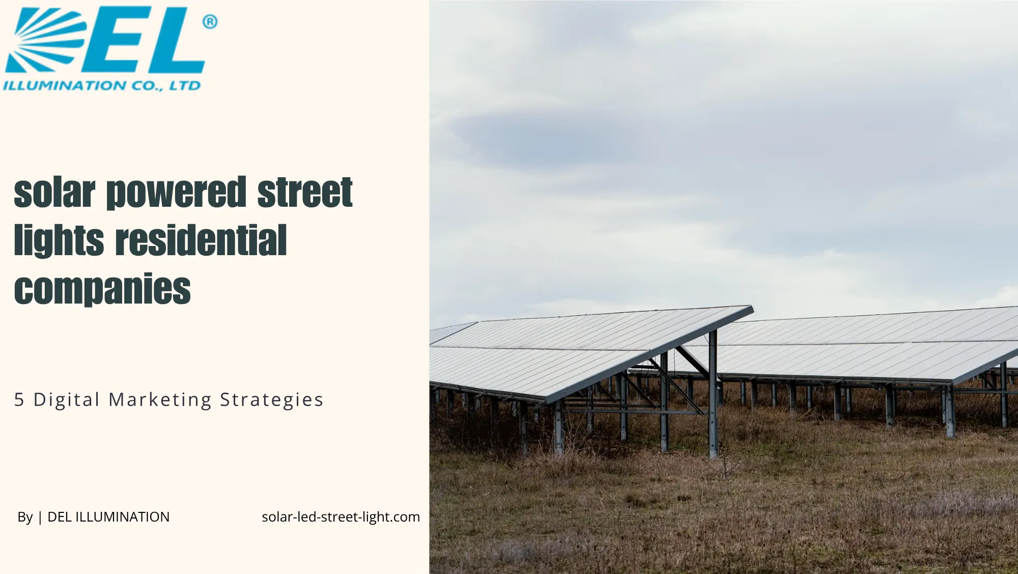 Solar Powered Street Lights Residential Companies