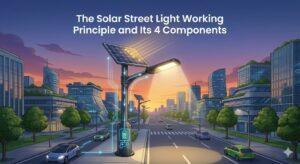 solar street light working principle