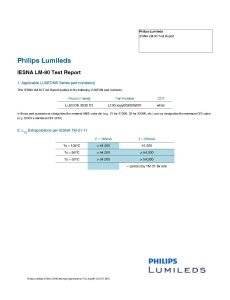 Philips certificate