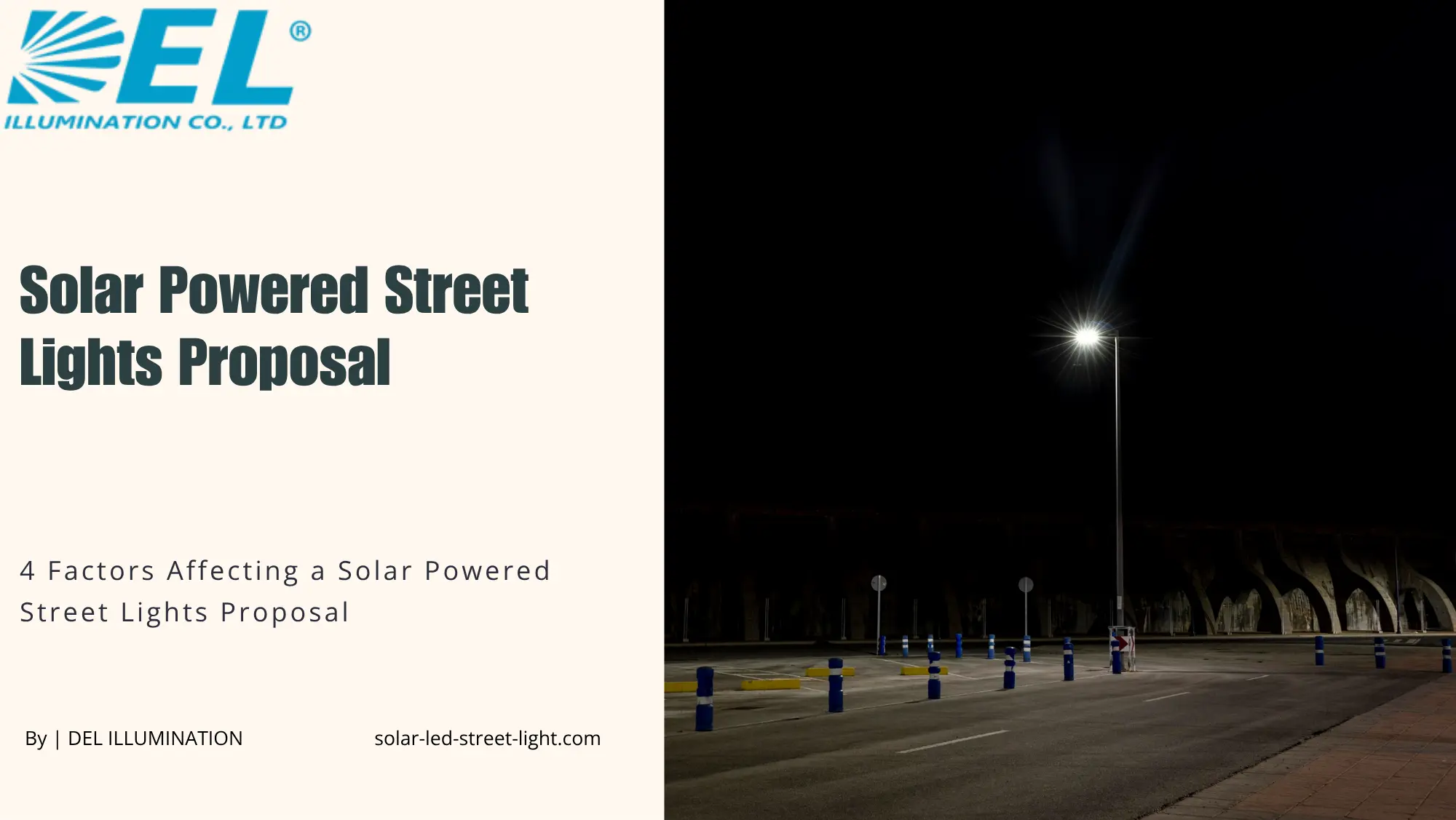 Solar Powered Street Lights Proposal