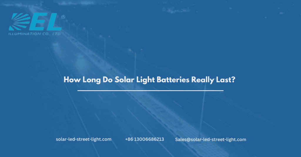 How long do solar light batteries really last? Learn average lifespans by type, what impacts battery health, key replacement signs, and how to extend performance for years.
