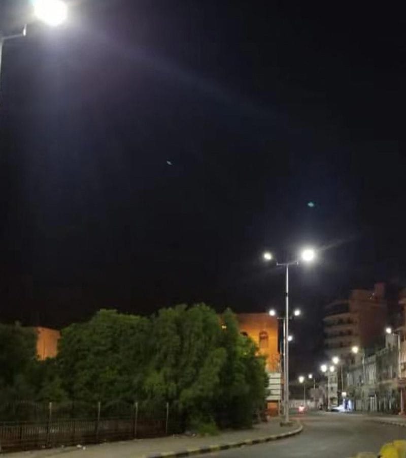 Street light in UAE project