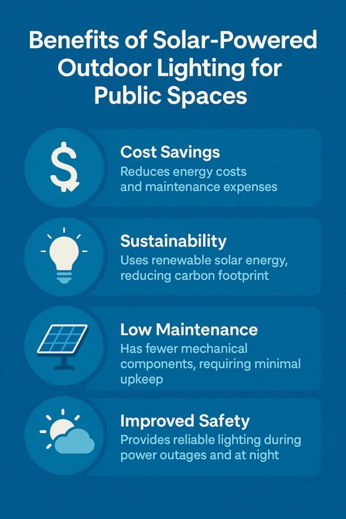 Benefits of solar powered outdoor lighting