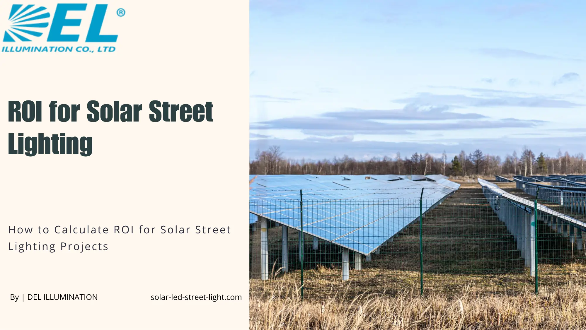 ROI for Solar Street Lighting
