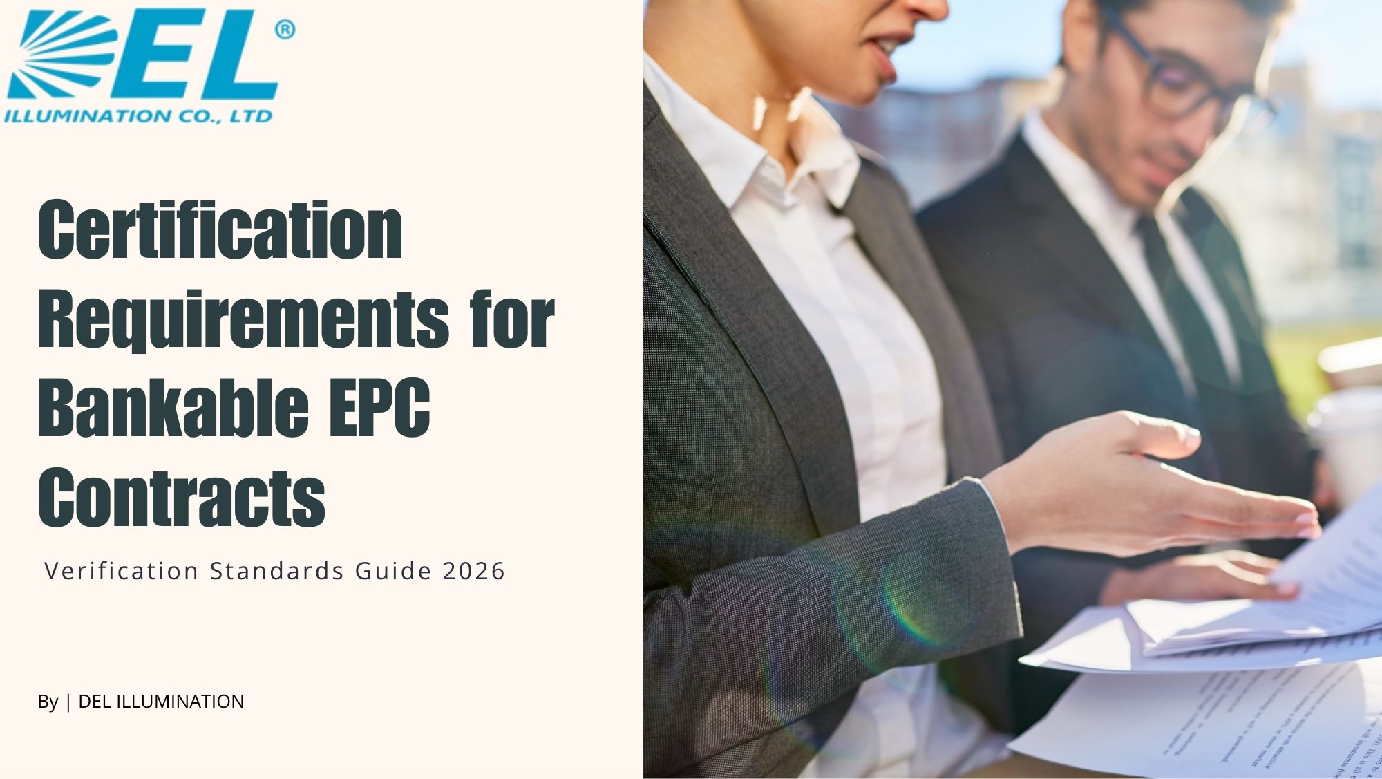 Certification Requirements for Bankable EPC Contracts