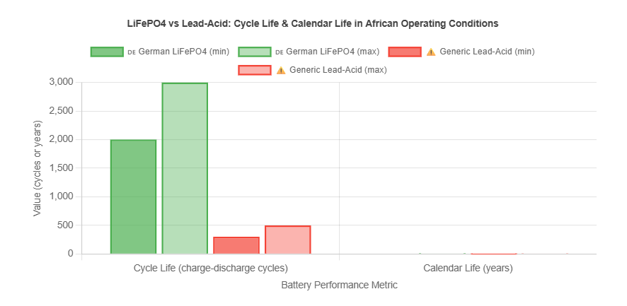 Durée de vie de la batterie et durée de vie du calendrier