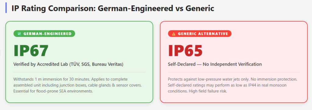 IP Rating Comparison: German-Engineered vs Generic
