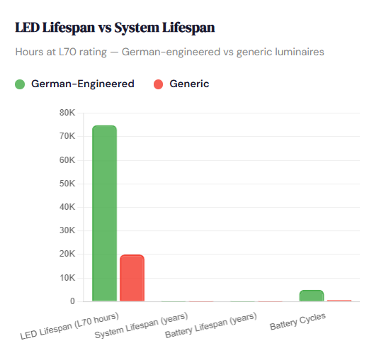 LED Lifespan vs System Lifespan