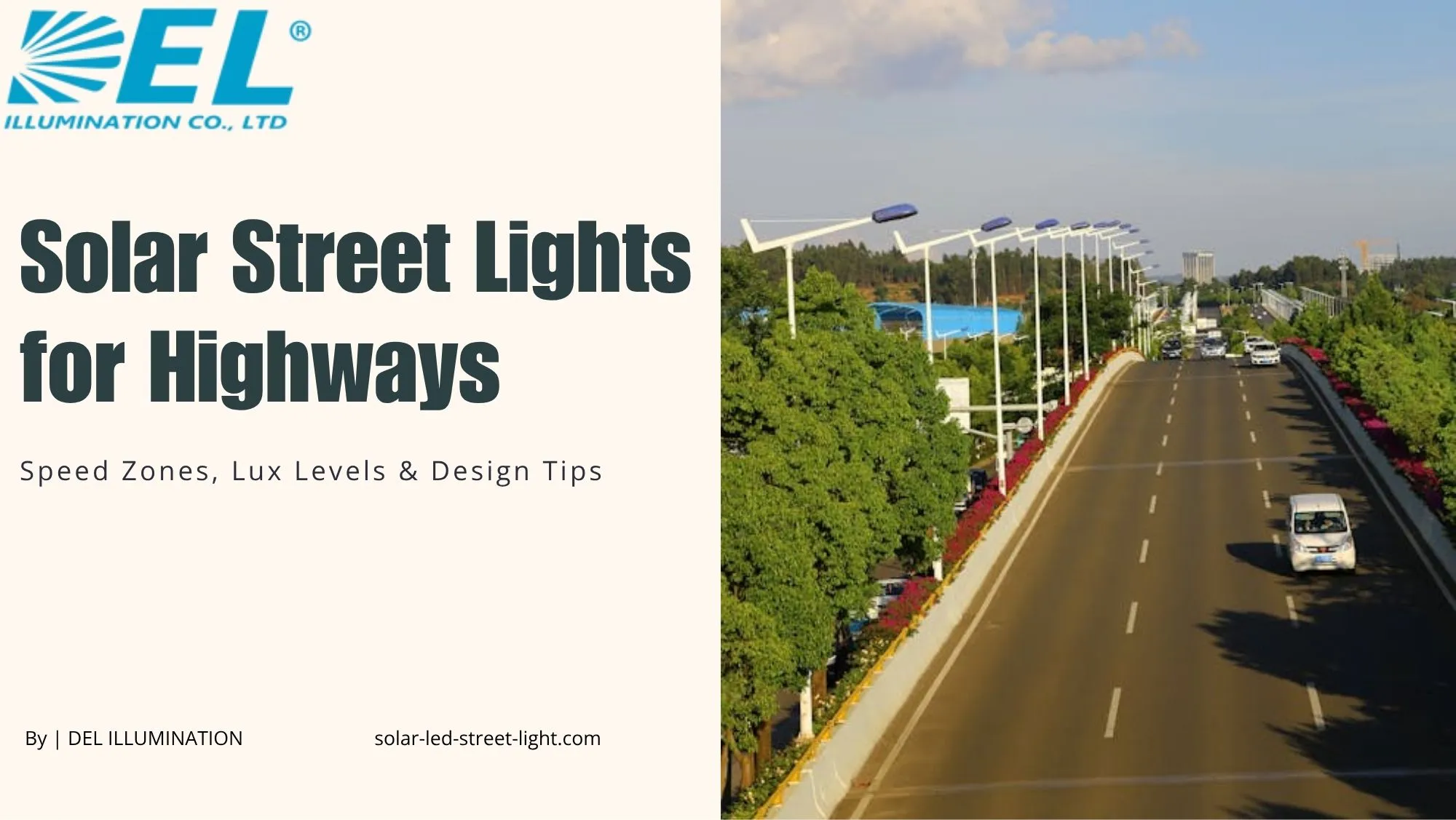solar street lights for highways