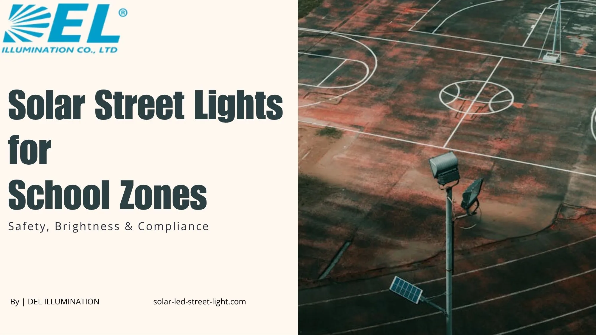 solar street lights for school zones