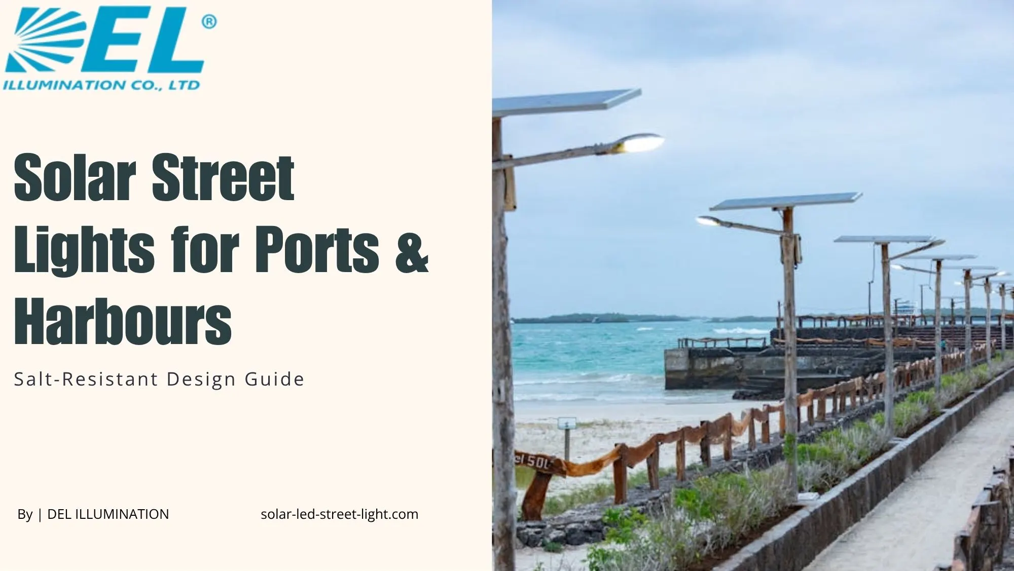 solar street lights for ports