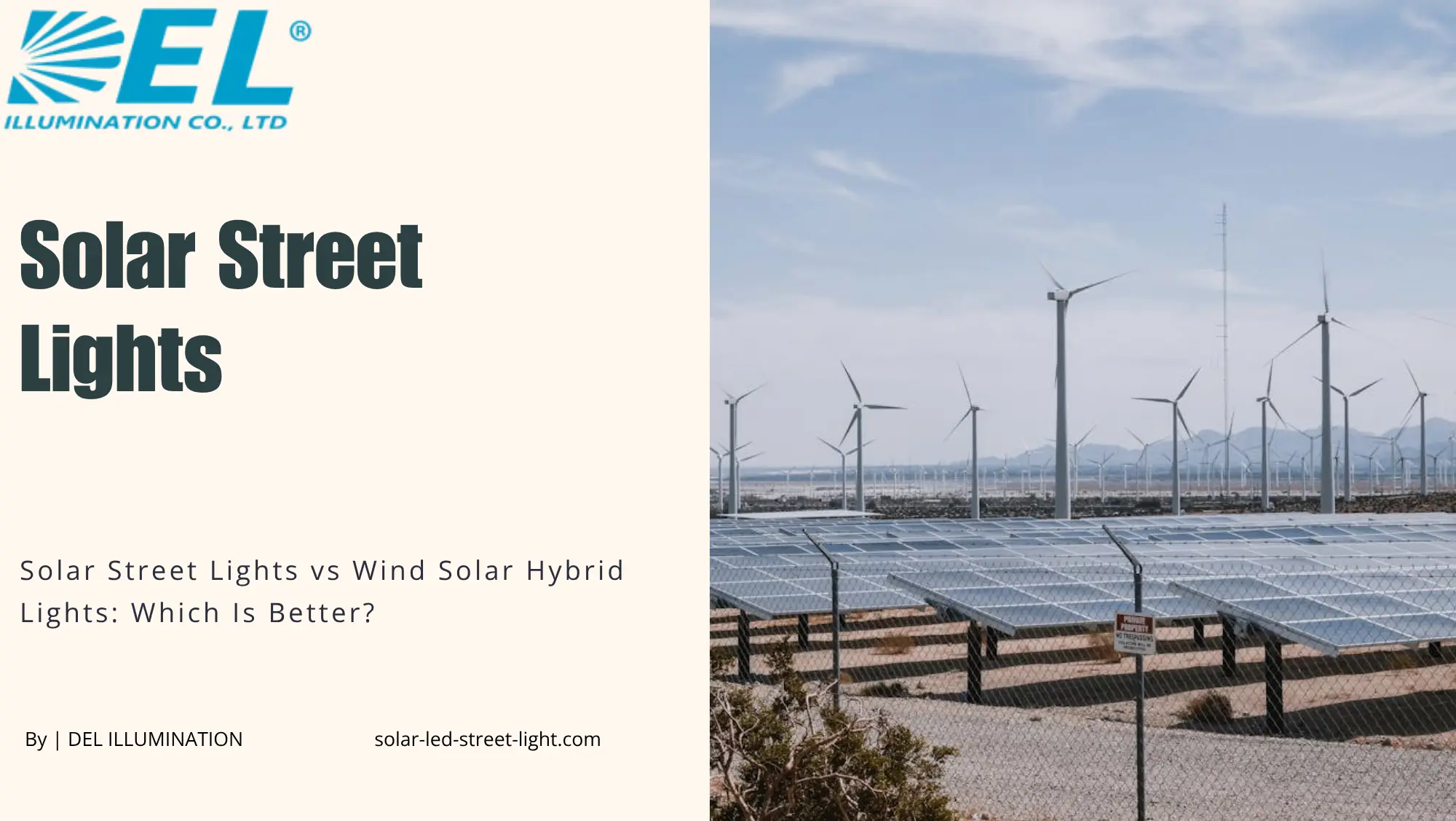 solar street light