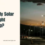 solar street light flickering