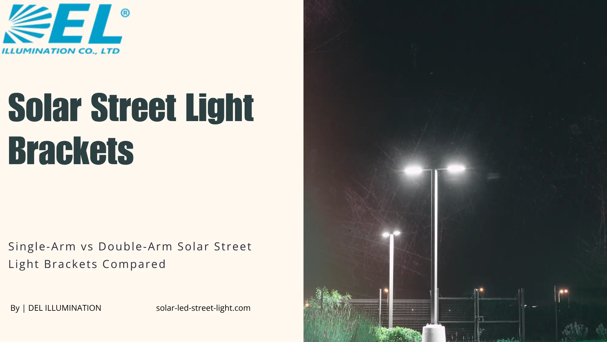 Solar Street Light Brackets