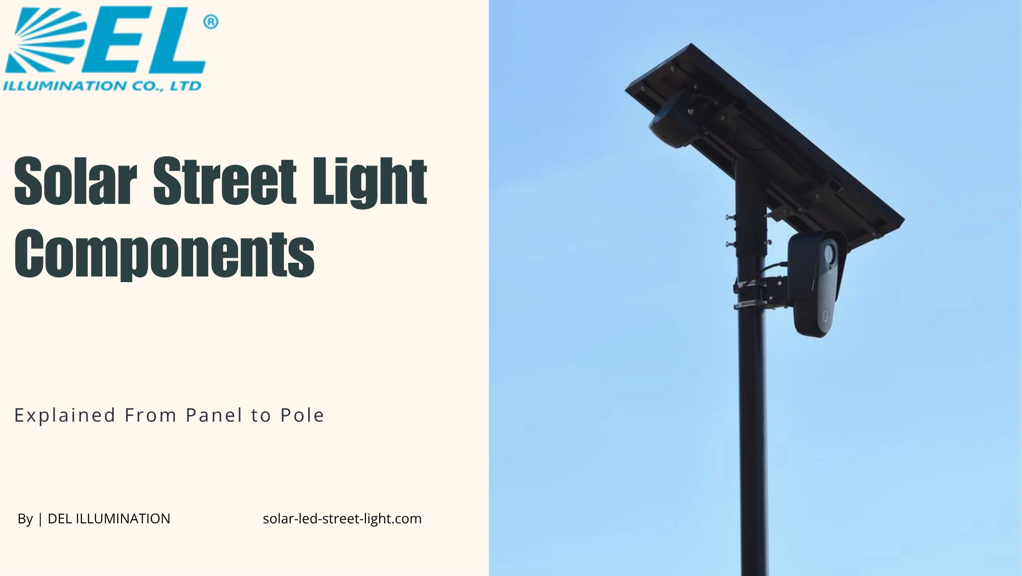 Solar Street Light Components