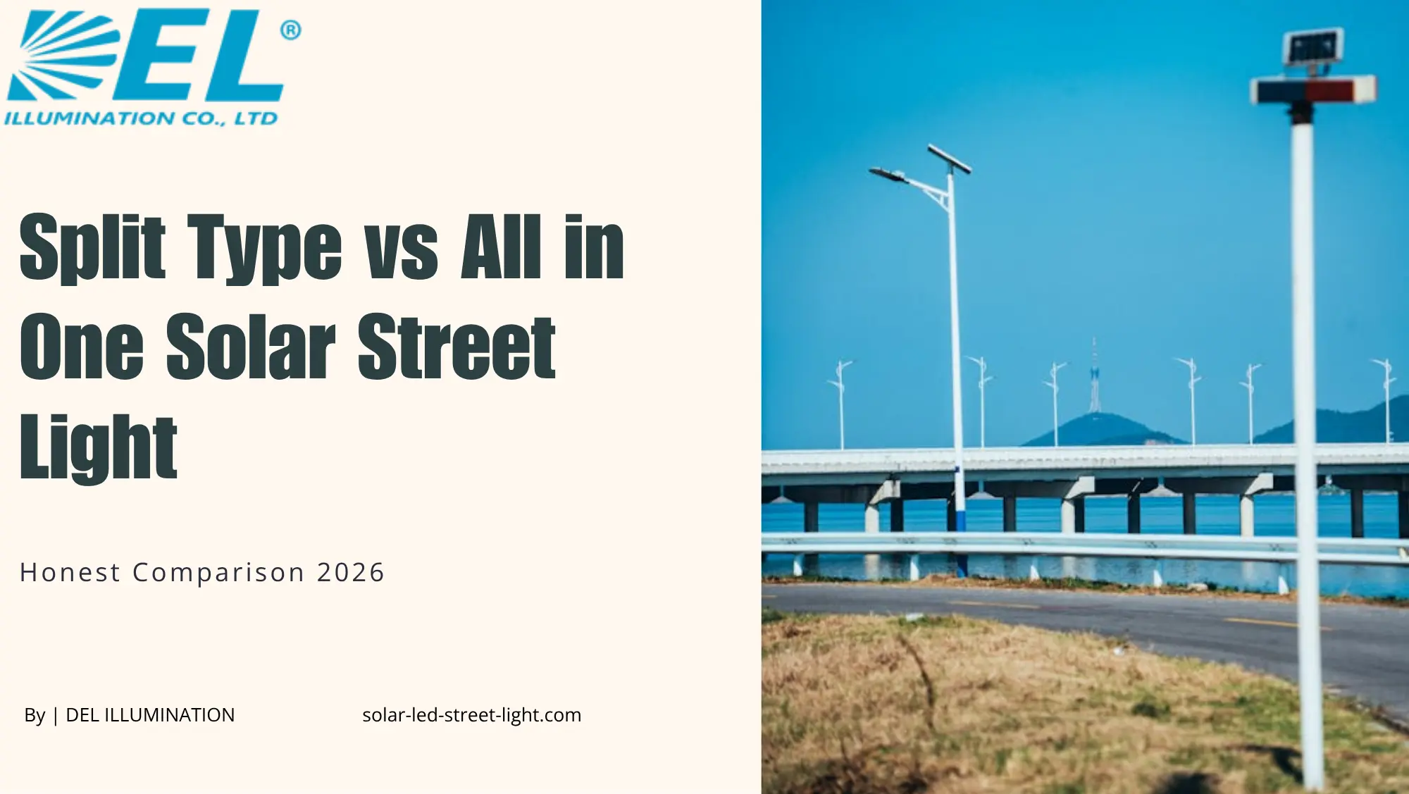 Split Type vs All in One Solar Street Light