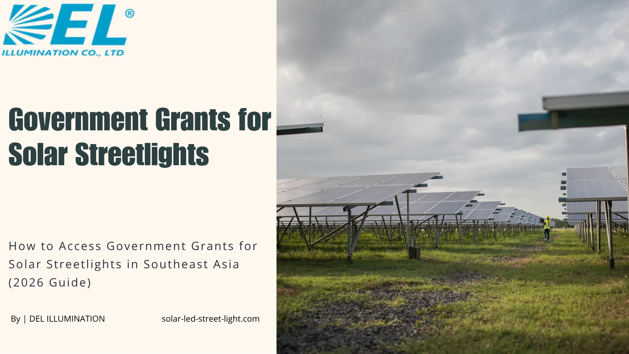 Government Grants for Solar Streetlights